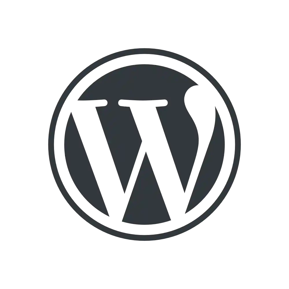 WordPress CMS Circular Logo